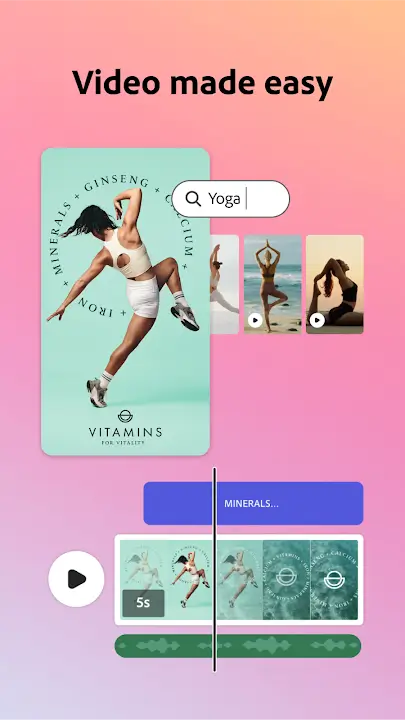 Adobe Express MOD APK Best Graphic Design and Content Creation App for Android [Premium Unlocked] Screenshot
