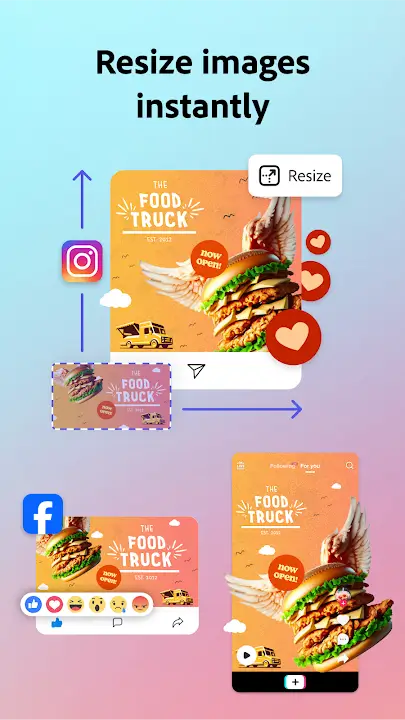 Adobe Express MOD APK Best Graphic Design and Content Creation App for Android [Premium Unlocked] Screenshot