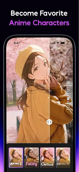 AI Mirror MOD APK Best AI Art Generator and Photo Transformation App for Android [Premium Unlocked] Screenshot