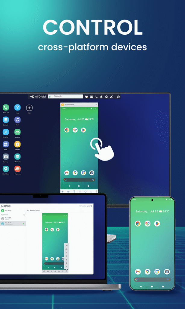 AirDroid MOD APK Best Remote Device Control and File Transfer App for Android [Premium Unlocked] Screenshot