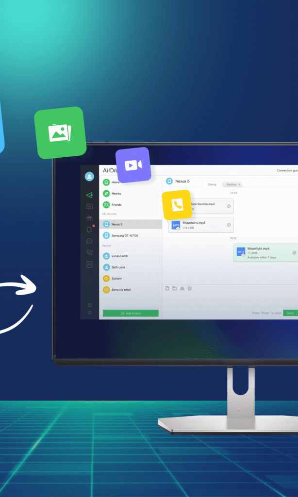 AirDroid MOD APK Best Remote Device Control and File Transfer App for Android [Premium Unlocked] Screenshot