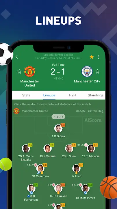 AI Score v4.2.4 MOD APK [Premium Unlocked] for Android Screenshot
