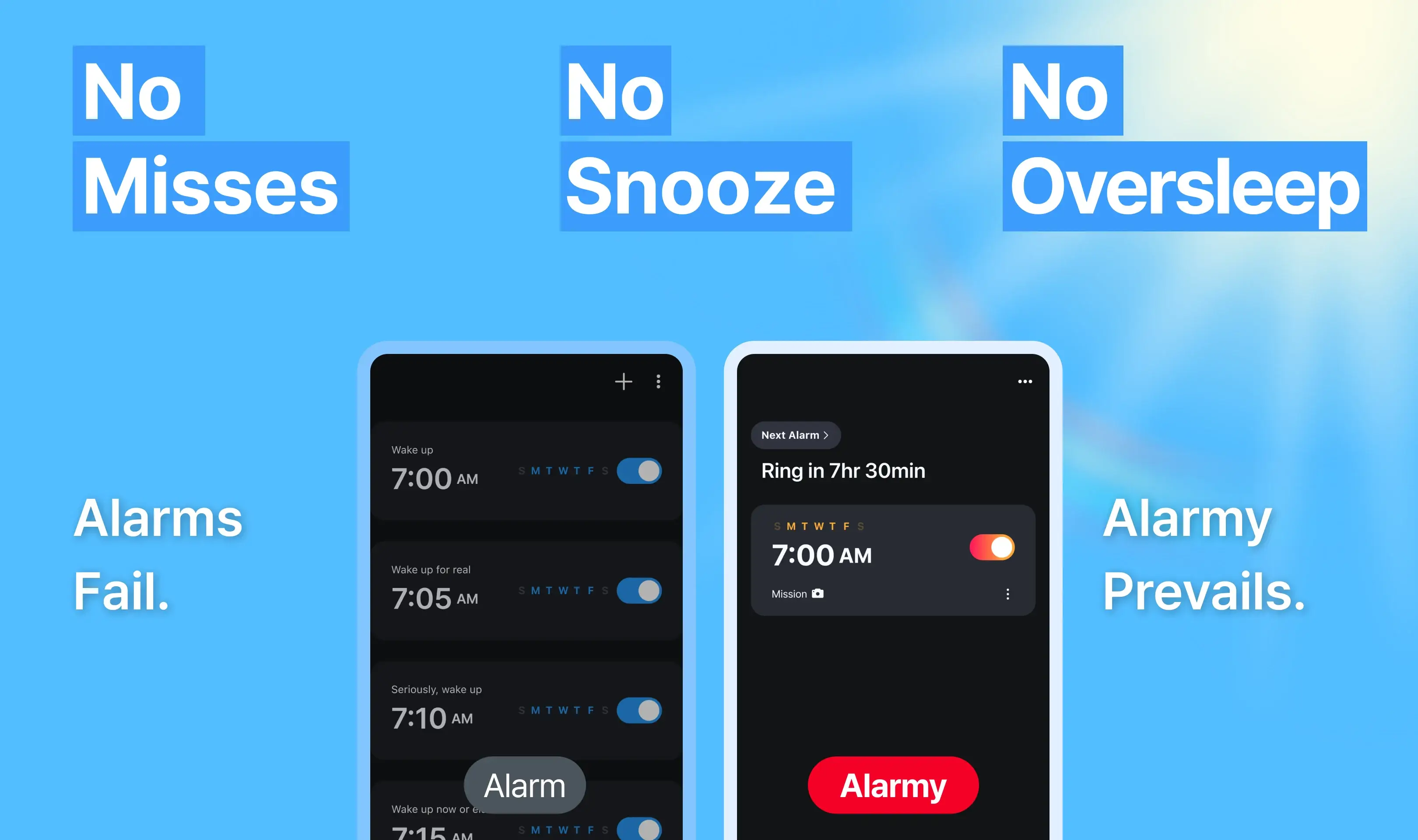 Alarmy MOD APK Best Smart Alarm Clock and Sleep Management App for Android [Premium Unlocked] Screenshot