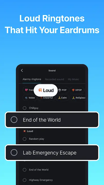 Alarmy MOD APK Best Smart Alarm Clock and Sleep Management App for Android [Premium Unlocked] Screenshot
