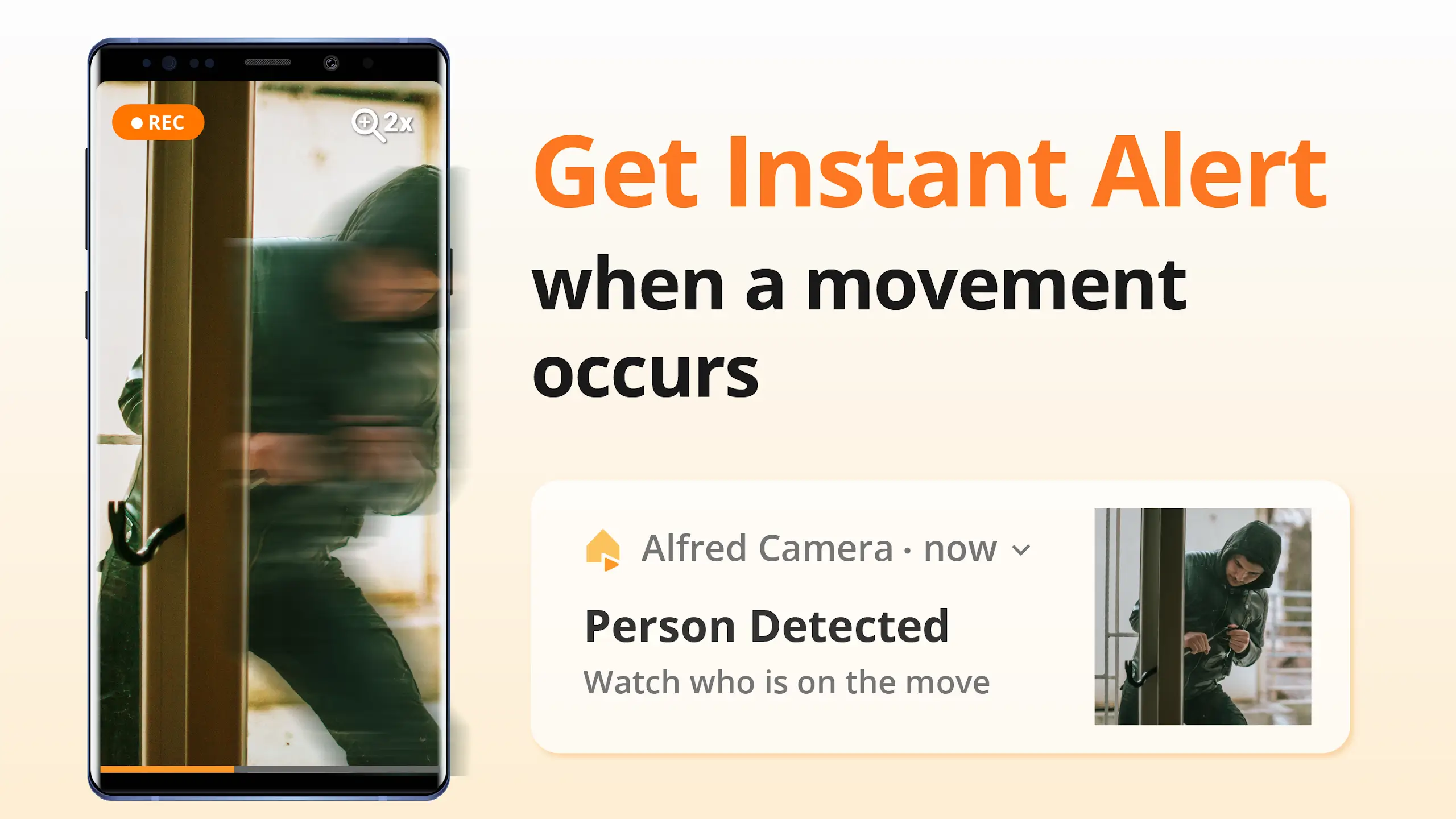 AlfredCamera MOD APK Best Home Security Camera App for Android [Premium Unlocked] Screenshot