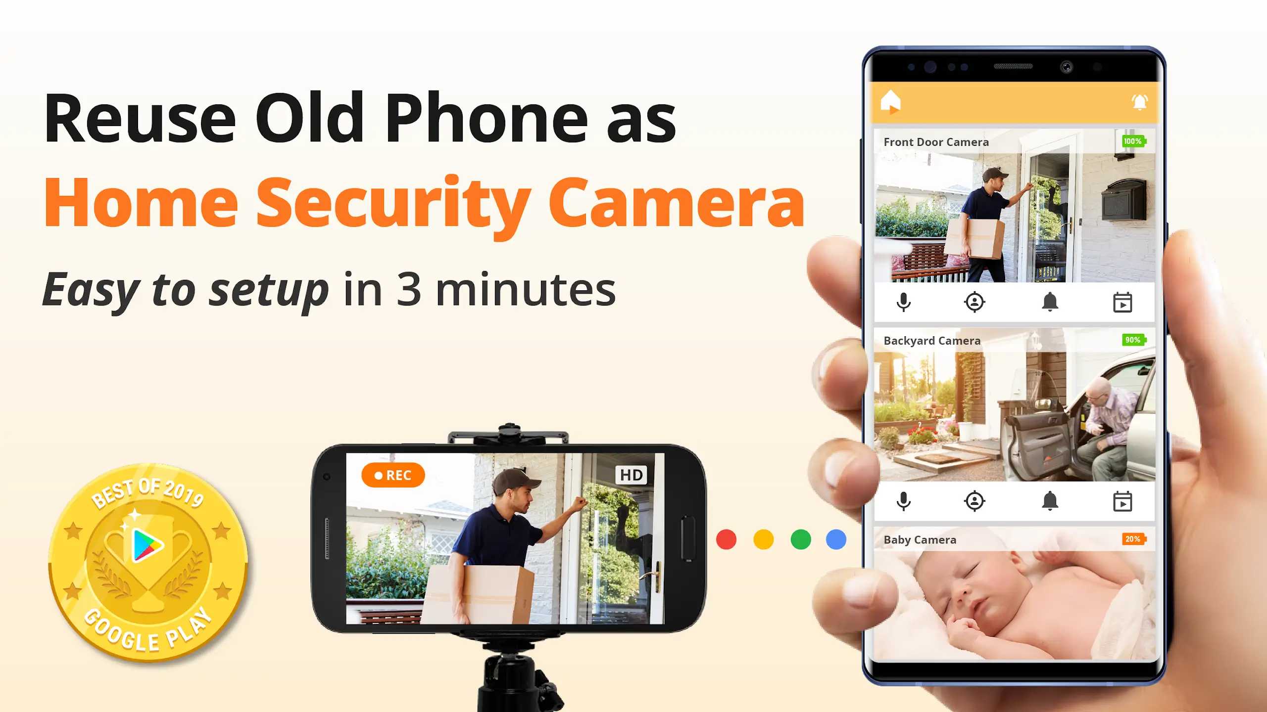 AlfredCamera MOD APK Best Home Security Camera App for Android [Premium Unlocked] Screenshot
