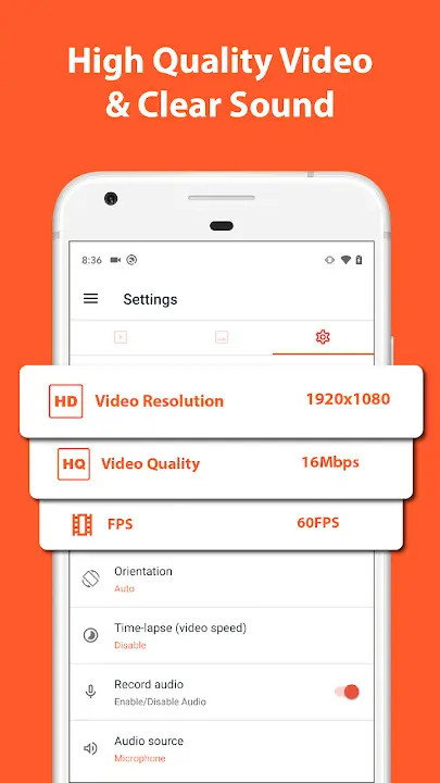 AZ Screen Recorder MOD APK Best Screen Recording and Video Capture App for Android [Premium Unlocked] Screenshot