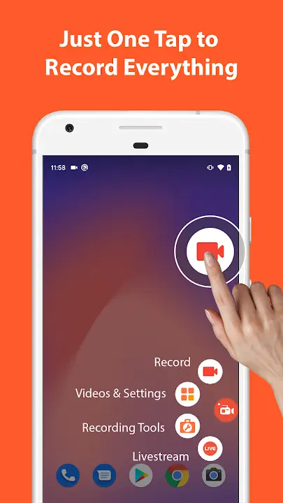 AZ Screen Recorder MOD APK Best Screen Recording and Video Capture App for Android [Premium Unlocked] Screenshot