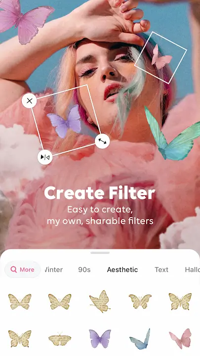 B612 MOD APK Best AI Camera and Photo Editing App for Android [Premium Unlocked] EXMODZ Screenshot