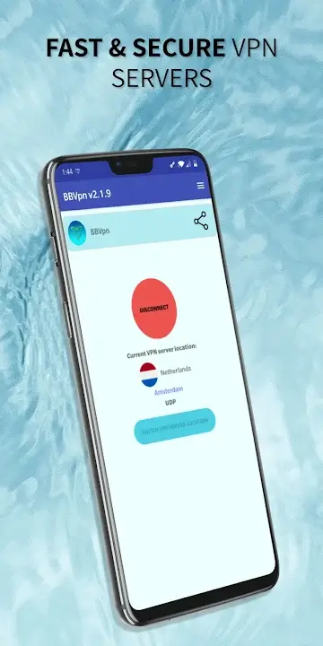 BBVPN MOD APK Best Secure VPN and Private Browsing App for Android [Premium Unlocked] Screenshot