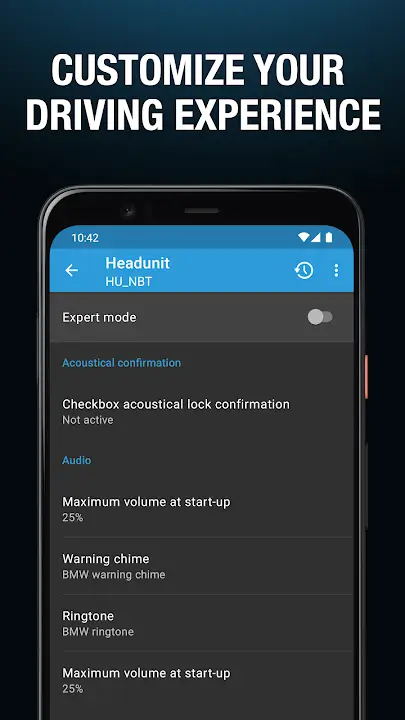 BimmerCode MOD APK Best BMW Coding and Car Customization App for Android [Premium Unlocked] Screenshot