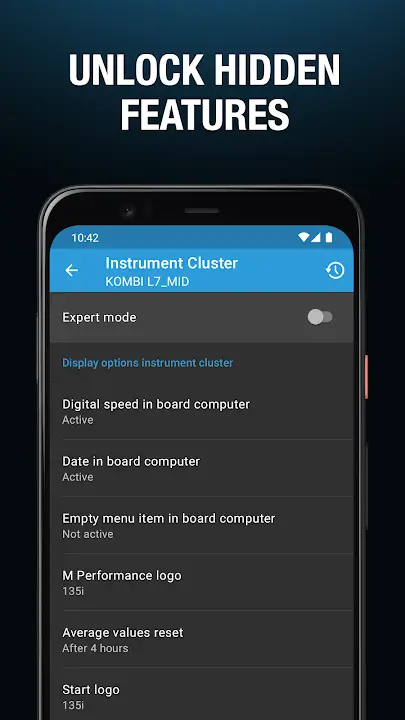BimmerCode MOD APK Best BMW Coding and Car Customization App for Android [Premium Unlocked] Screenshot