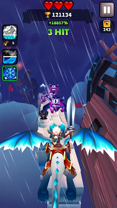 Blades of Brim MOD APK Unlimited Money &amp; Gems Endless Runner Game For Android (Latest Version) Screenshot