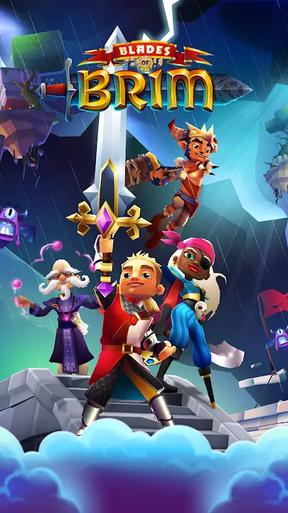 Blades of Brim MOD APK Unlimited Money &amp; Gems Endless Runner Game For Android (Latest Version) Screenshot