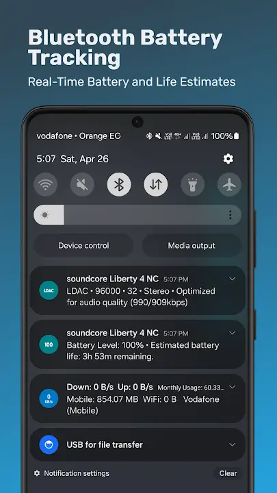 Bluetooth Codec Changer MOD APK Best Bluetooth Audio Codec Manager for Android [Premium Unlocked] Screenshot