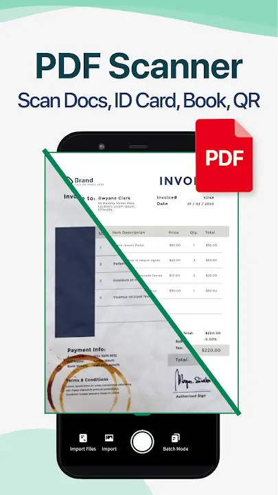 CamScanner MOD APK Premium Unlocked PDF Scanner App For Android (Latest Version) Screenshot