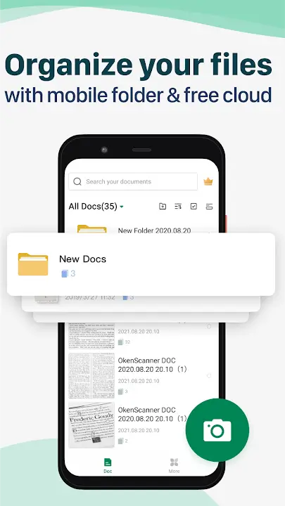 CamScanner MOD APK Premium Unlocked PDF Scanner App For Android (Latest Version) Screenshot