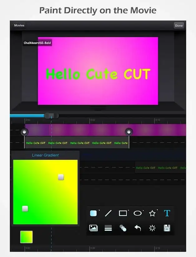 Cute CUT MOD APK Best Video Editor and Movie Maker App for Android [Premium Unlocked] Screenshot