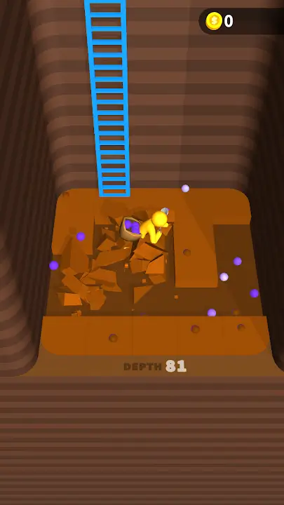 Dig Deep MOD APK Best Mining and Underground Exploration Game for Android [Unlimited Money] Screenshot