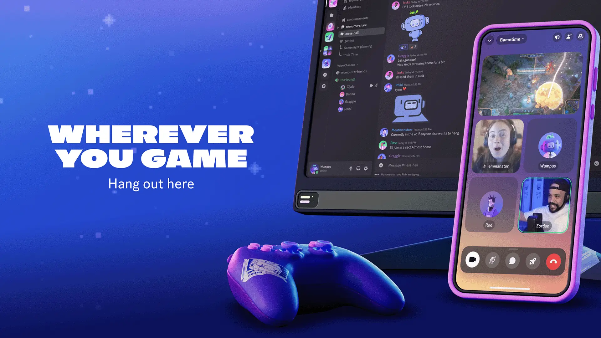 Discord MOD APK Premium Unlocked Voice Chat Gaming Communication App For Android (Latest Version) Screenshot