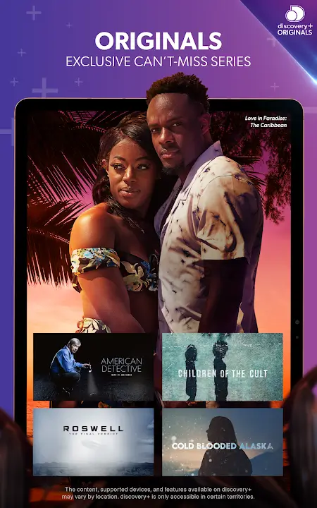 Discovery+ MOD APK Best Movies, TV Shows, and Documentary Streaming App for Android [Premium Unlocked] Screenshot