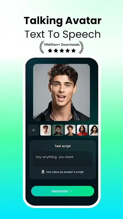 DreamFace MOD APK Best AI Face Animation and Photo Editor App for Android [Premium Unlocked] Screenshot
