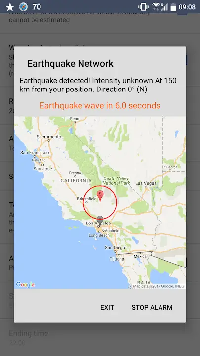 Earthquake Network MOD APK Best Earthquake Alert and Seismic Detection App for Android [Premium Unlocked] Screenshot