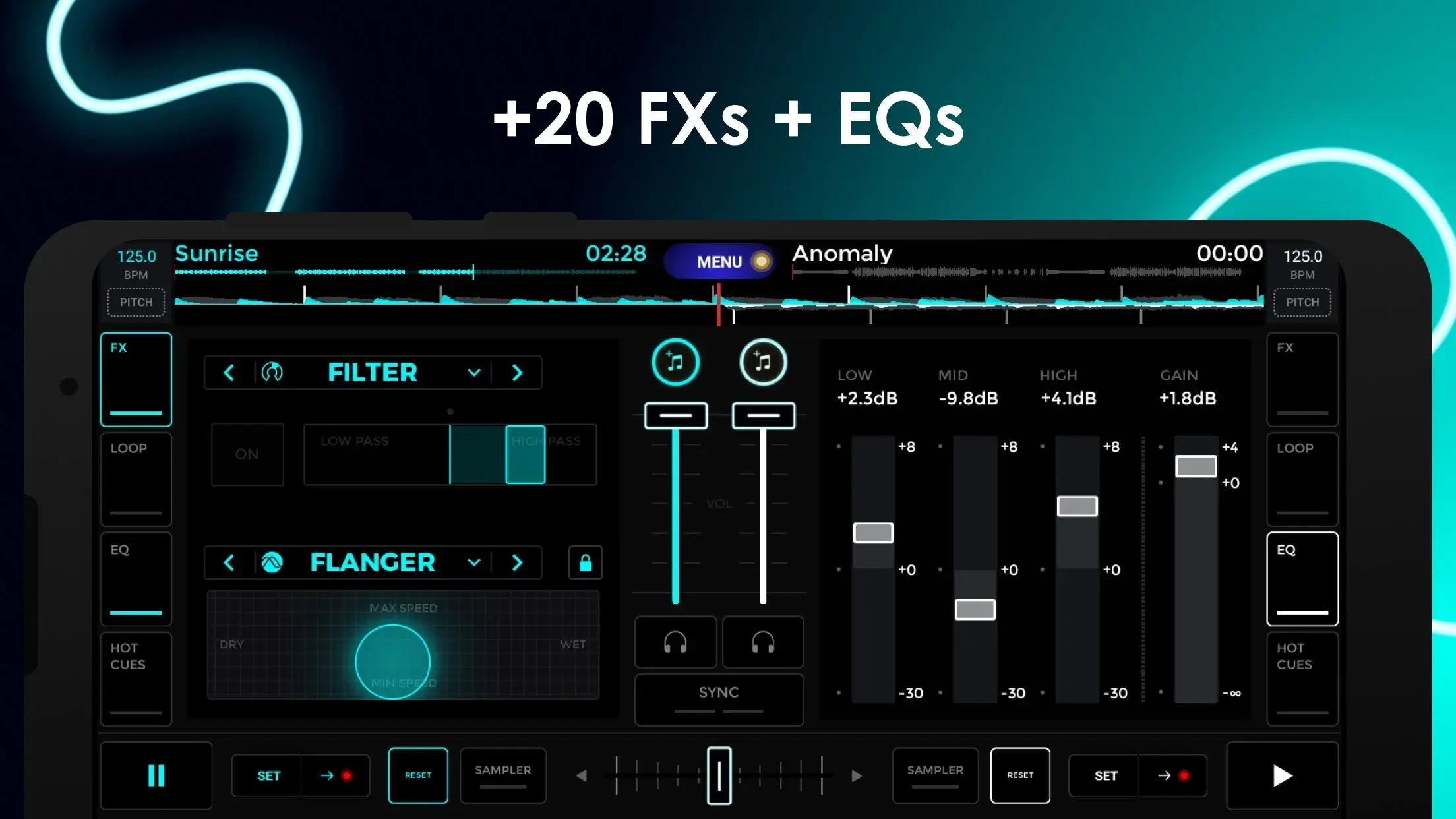 edjing Mix MOD APK Best DJ Music Mixer and Remix Studio App for Android [Premium Unlocked] Screenshot