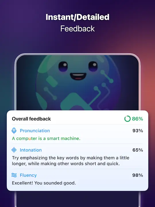 ELSA Speak Premium APK English Learning Pronunciation App For Android Latest Version Screenshot
