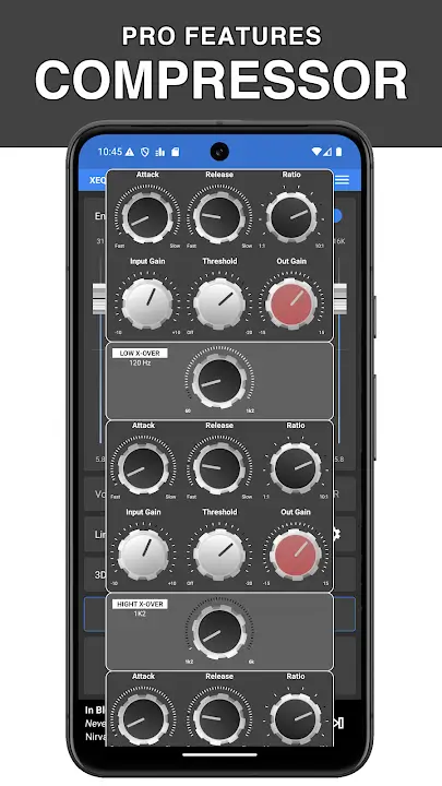 Equalizer XEQ MOD APK Best Music Equalizer and Bass Booster App for Android [Premium Unlocked] Screenshot