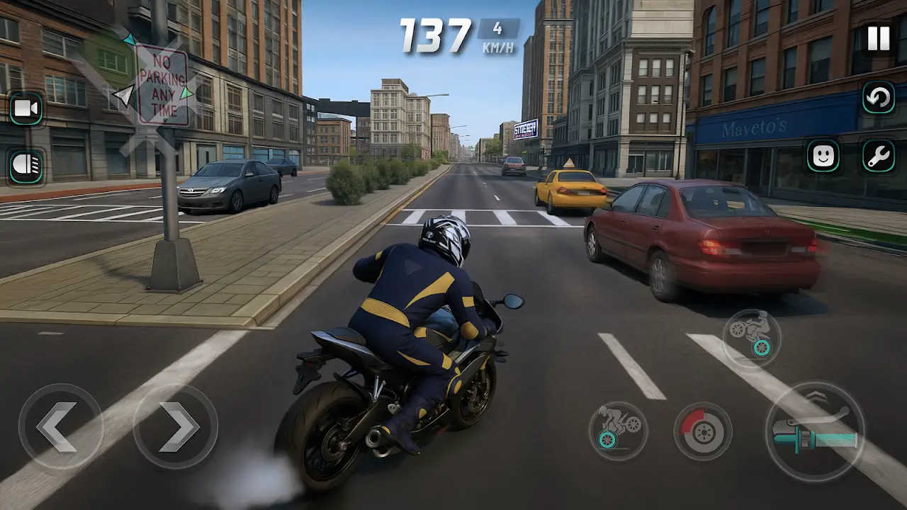 Extreme Motorcycle Simulator MOD APK Unlimited Money Bike Racing Game For Android (Latest Version) Screenshot