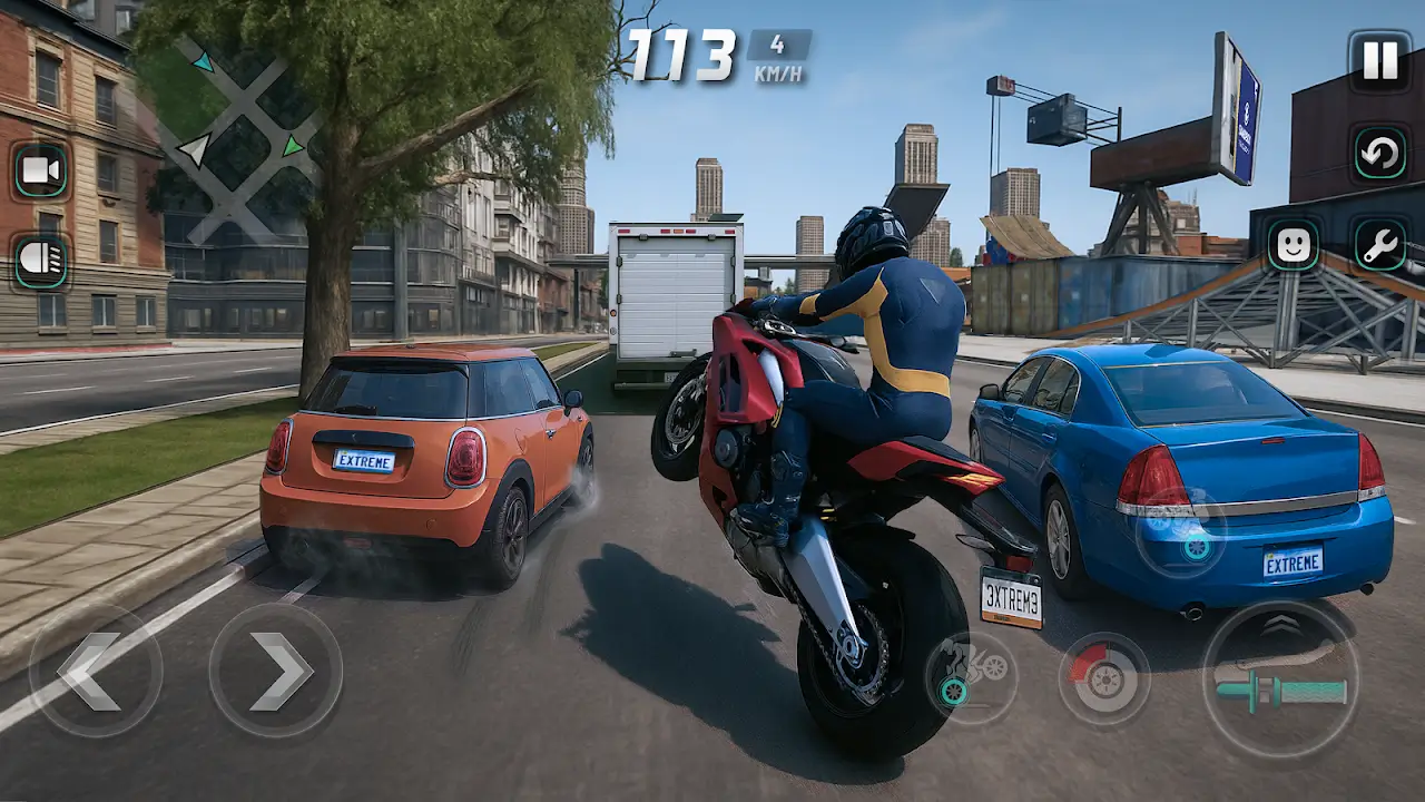 Extreme Motorcycle Simulator MOD APK Unlimited Money Bike Racing Game For Android (Latest Version) Screenshot