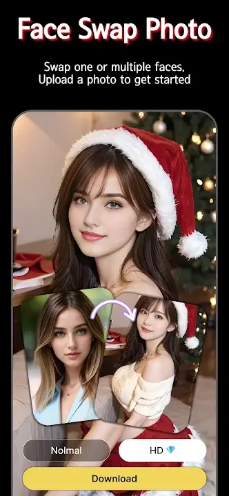 Face Over MOD APK Best Face Swap and AI Photo Editing App for Android [Premium Unlocked] Screenshot