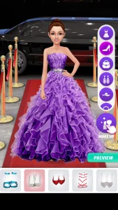 Fashion Show MOD APK Best Dress Up and Styling Game for Android [Unlimited Money] Screenshot