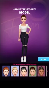 Fashion Show MOD APK Best Dress Up and Styling Game for Android [Unlimited Money] Screenshot