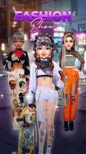 Fashion Show MOD APK Best Dress Up and Styling Game for Android [Unlimited Money] Screenshot