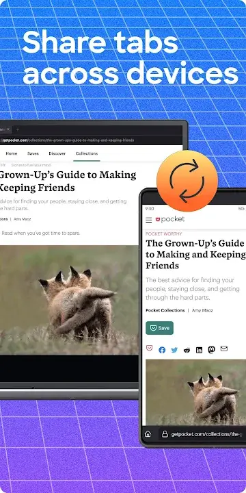 Firefox Browser  APK + MOD [No Ads/Optimized] for Android Screenshot