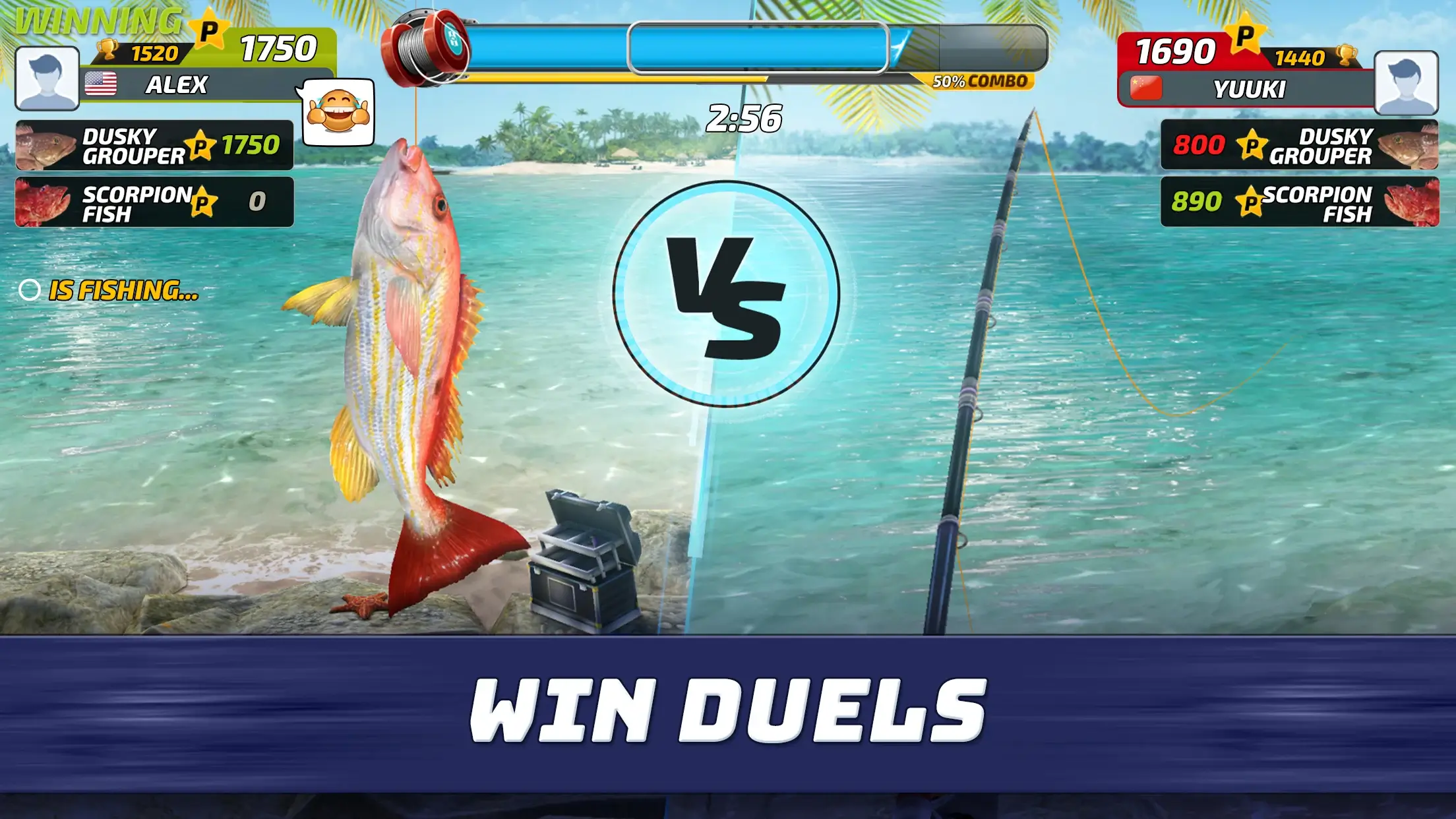Fishing Clash MOD APK Best Realistic Fishing Simulator Game for Android [Unlimited Money] Screenshot