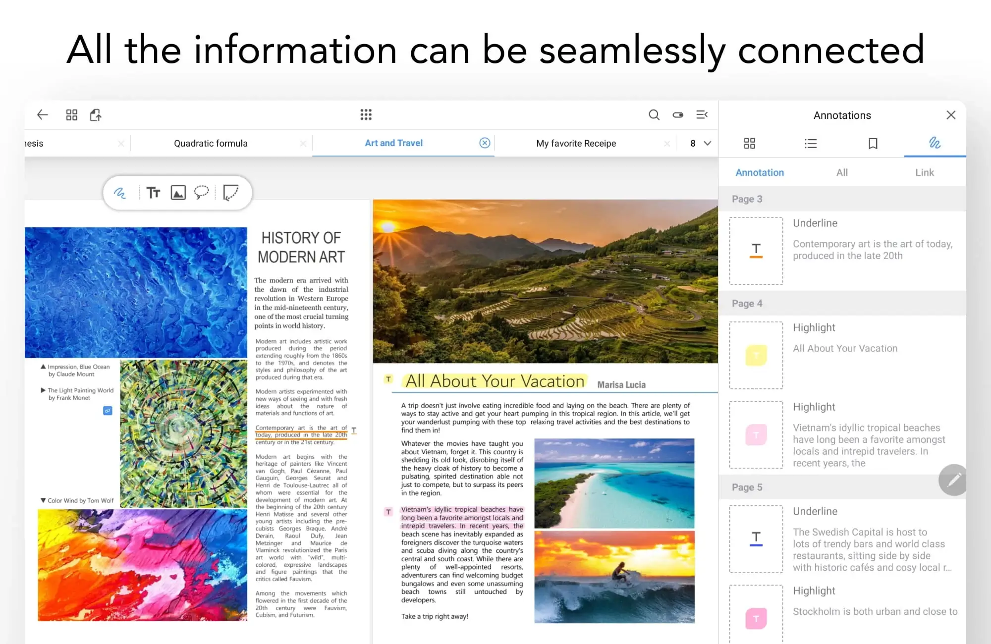 Flexcil APK PDF Reader Note Taking App Study Tool For Android Screenshot
