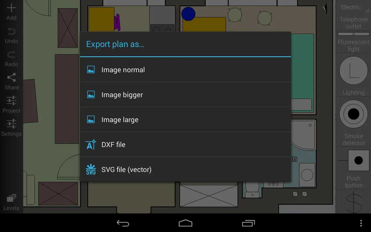 Floor Plan Creator MOD APK Best Home Design and Floor Planning App for Android [Premium Unlocked] Screenshot