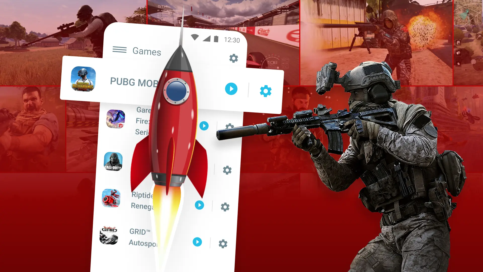 Gaming Mode MOD APK Best Game Booster and Performance Optimizer App for Android [Premium Unlocked] Screenshot