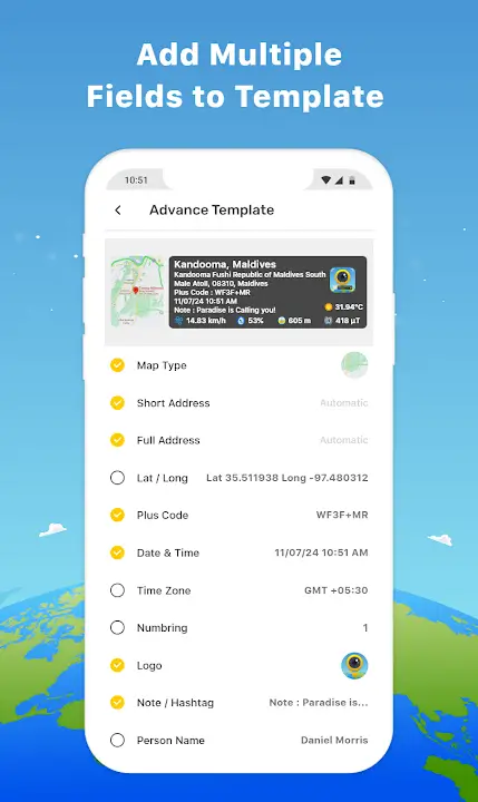 GPS Map Camera MOD APK Best Location Camera and Geotagging App for Android [Premium Unlocked] Screenshot