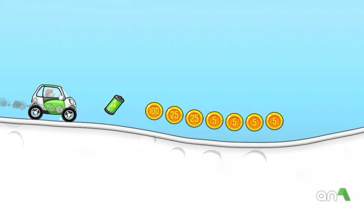 Hill Climb Racing MOD APK (Unlimited Coins &amp; Gems) – Latest Version Download Screenshot