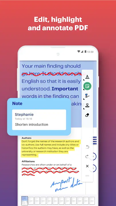 iLovePDF MOD APK Best PDF Editor and Document Management App for Android [Premium Unlocked] Screenshot