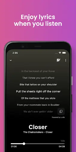 Joytify MOD APK Best Music Streaming and Audio Player App for Android [Premium Unlocked] Screenshot