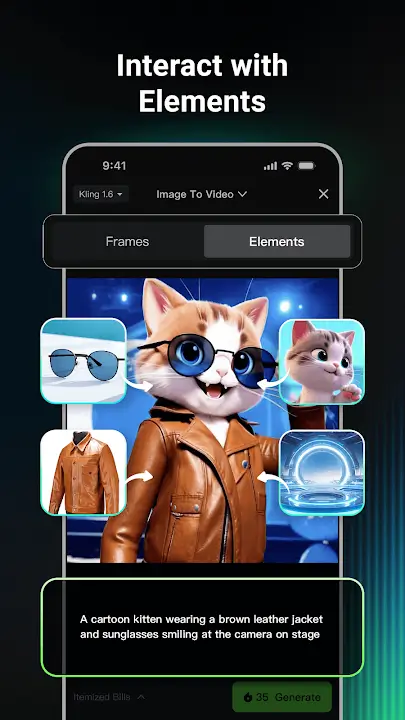 Kling AI MOD APK [Premium Unlocked] for Android Screenshot