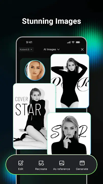 Kling AI MOD APK [Premium Unlocked] for Android Screenshot