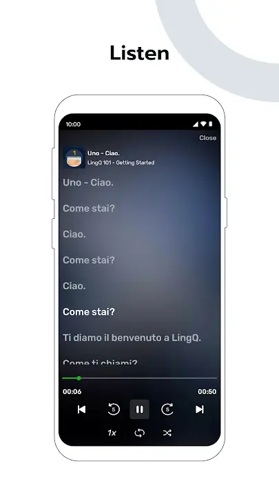 LingQ MOD APK v6.1.21 (Premium Unlocked) for Android Screenshot