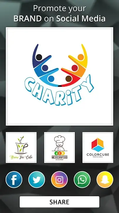 LogoWiz MOD APK Best  AI Logo Maker and Graphic Design App for Android [Premium Unlocked] Screenshot