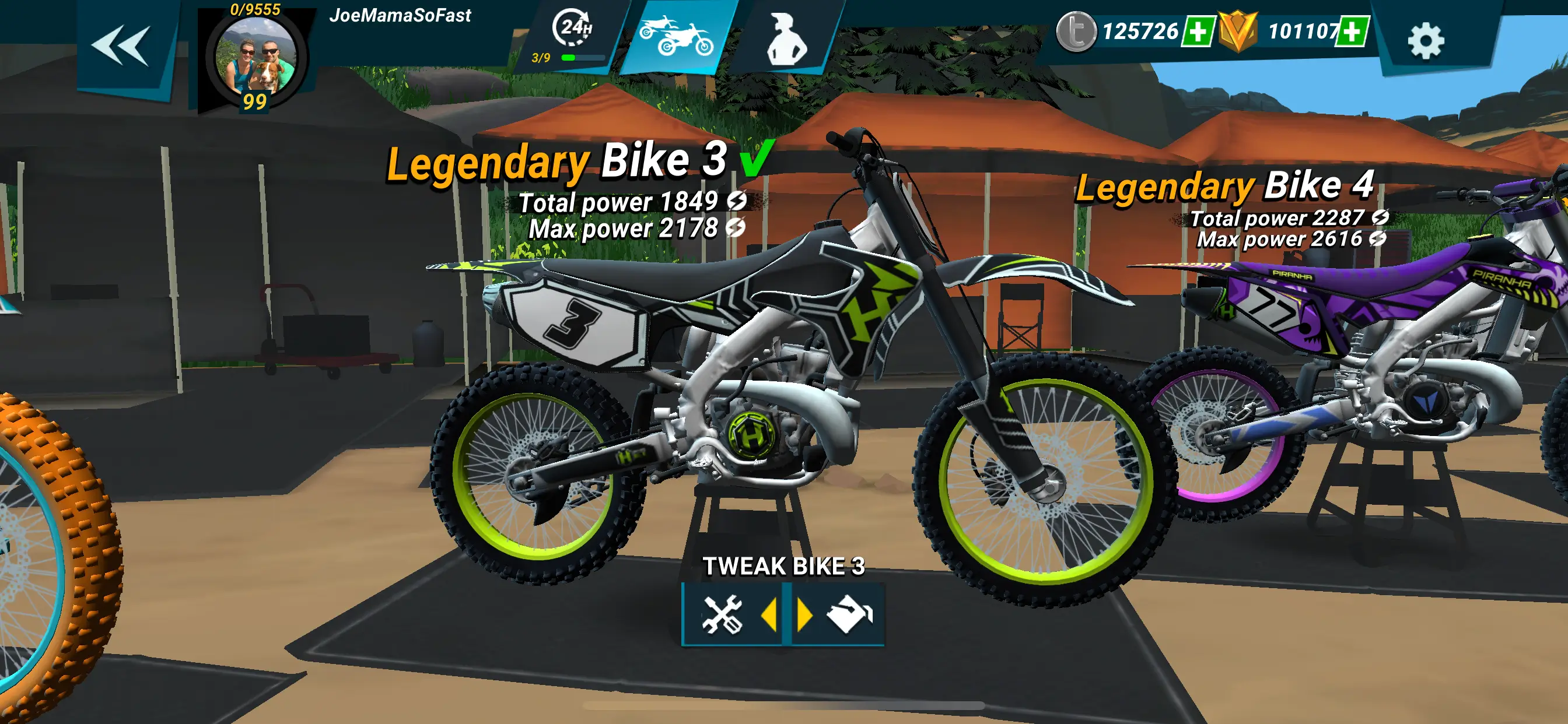 Mad Skills Motocross 3 v5.0.8 MOD APK [Unlimited Money/Unlock Bike] for Android Screenshot